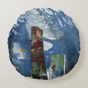 Cojín Redondo Piedras derechas II