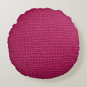 Cojín Redondo Piel rosa gruesa