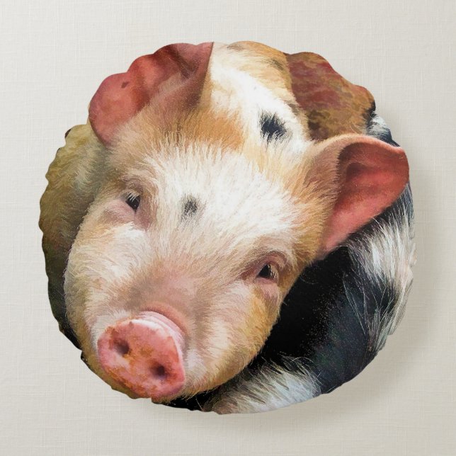 COJÍN REDONDO PIGS (Anverso)