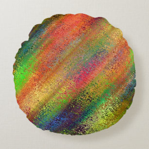 Cojín Redondo Pilar abstracto