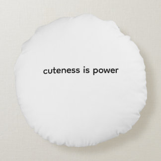 Cojín Redondo "Pilar decorativo Adorable Fluffy Cat Decorable - 