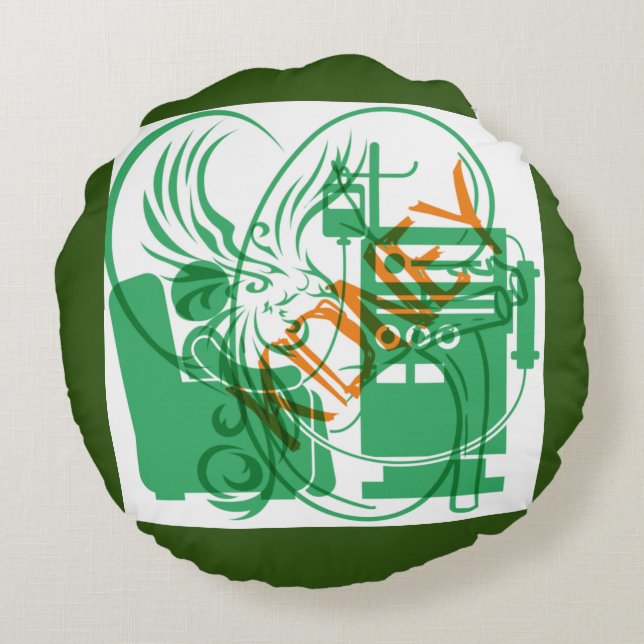 Cojín Redondo Pilar diálisis renal (Reverso)