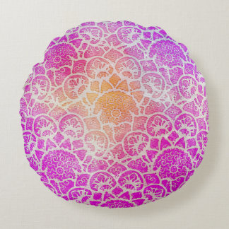 Cojín Redondo Pilar meditación de Lotus Zen