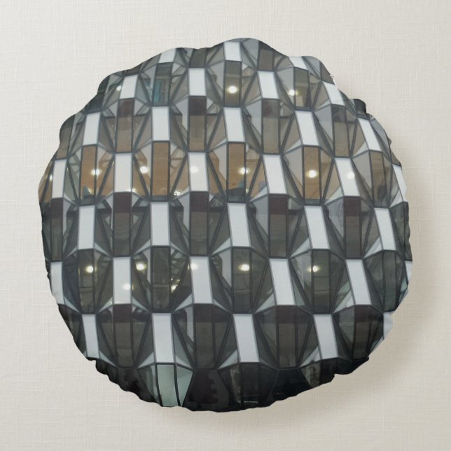 Cojín Redondo Pilar redondeado de estructura (Reverso)