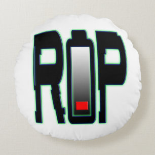 Cojín Redondo Pilar redondeado de la batería RIP