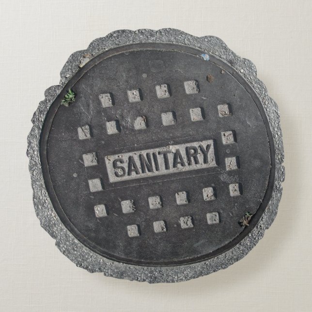 Cojín Redondo Pilar redondo de la tapa del guardabarros (Anverso)