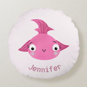 Cojín Redondo Pilar redondo de pescado fresco