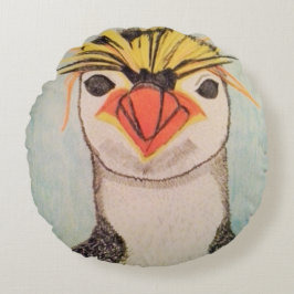 Cojín Redondo Pilar redondo de pingüino