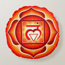 Pilar redondo de yoga Chakra Muladhara