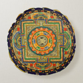 Cojín Redondo Pilar redondo de yoga Mandala