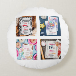 Cojín Redondo Pilares