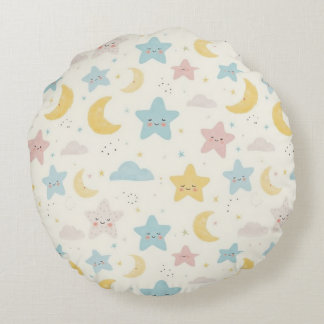 Cojín Redondo Pilares para bebés
