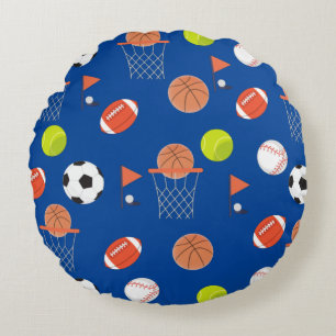Cojín Redondo Pillow de la colección de bolas deportivas