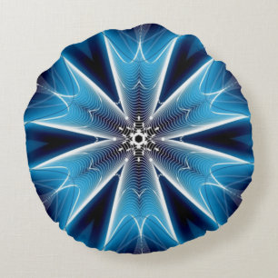 Cojín Redondo Pillow fractal ~ Mandelbrot ~ Fibonacci ~ * ~ ~ ~