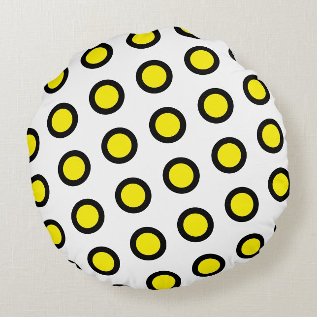 Cojín Redondo Pillow "PolkaDot" (Reverso)