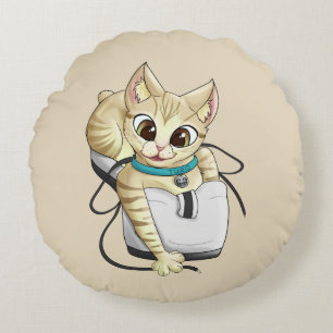 Cojín Redondo Pillow Turq Round