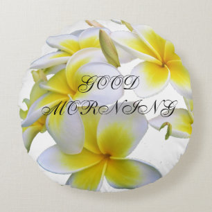 Cojín Redondo Pilow Con Flores