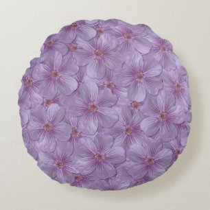 Cojín Redondo Pineywoods Geranium Seamless Pattern