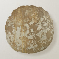 Pintura de oro abstracta con especkles plateados