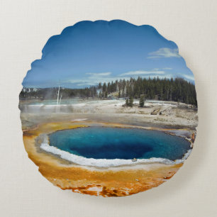 Cojín Redondo Piscina del ópalo