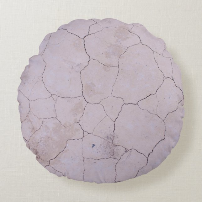 COJÍN REDONDO PISO DE CONCRETO BLANCO REPRIMIDO (Anverso)