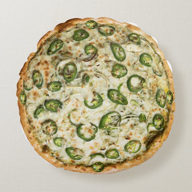 Cojín Redondo Pizza (Anverso)