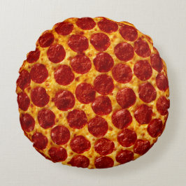 Cojín Redondo Pizza