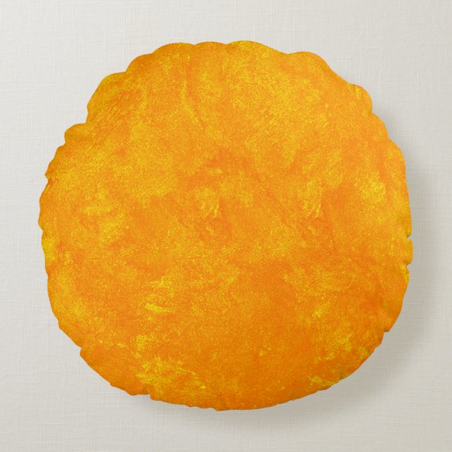 Cojín Redondo Placa de estuco de fondo (Anverso)