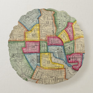 Cojín Redondo Plan de Baltimore