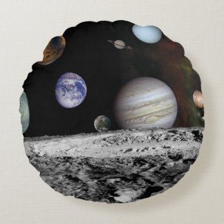 Cojín Redondo Planetas del sistema solar