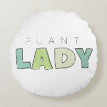 Plantación Lady Round Pillow