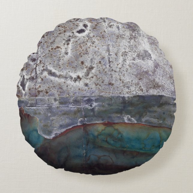 Cojín Redondo Playa 2 del límite (Anverso)