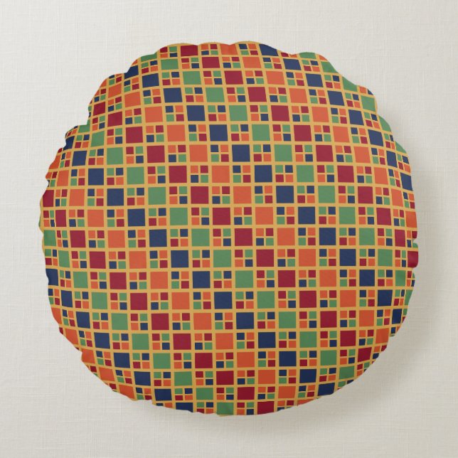 Cojín Redondo Plaza de Kandinsky (Anverso)