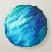 Pluma abstracta verde azul