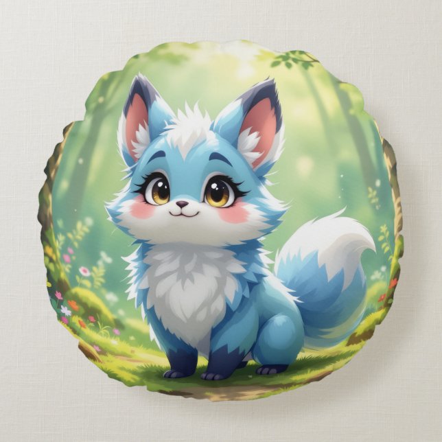 Cojín Redondo Pokémon und seine Treue Freunde (Anverso)