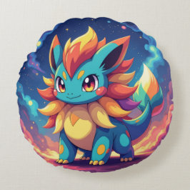 Cojín Redondo Pokémon und seine Treue Freunde