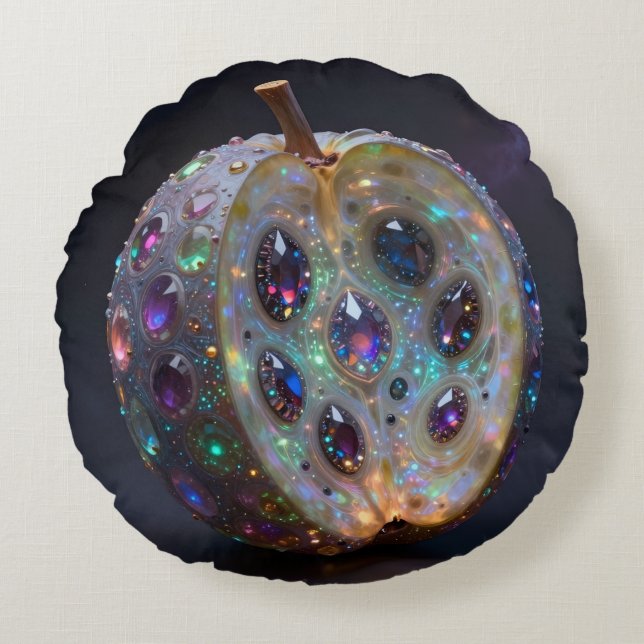 Cojín Redondo Pomegranate  (Anverso)