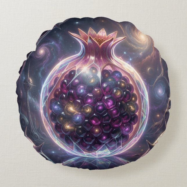 Cojín Redondo Pomegranate´5 (Anverso)