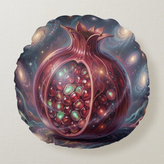 Cojín Redondo Pomegranate´8 (Anverso)