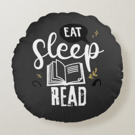 Cojín Redondo Por el amor a la lectura