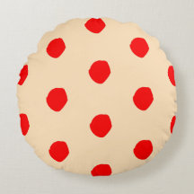 Pos de polka españoles Round Pillow