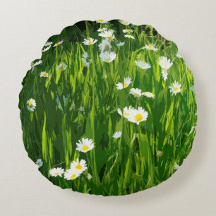 Cojín Redondo Prado de flores