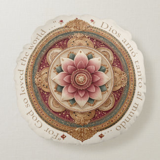 Cojín Redondo Prayer Cushion,