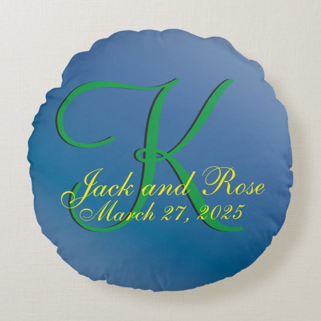 Cojín Redondo Presupuesto de Guay Blueberry Fab (Anverso)