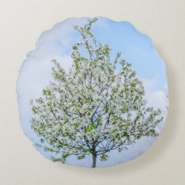 Cojín Redondo Primavera - Feliz Pascua