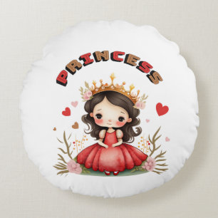 Cojín Redondo Princesa pequeña