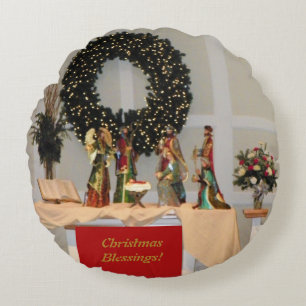 Cojín Redondo Prodigue el diseño de exhibición rico coloreado de