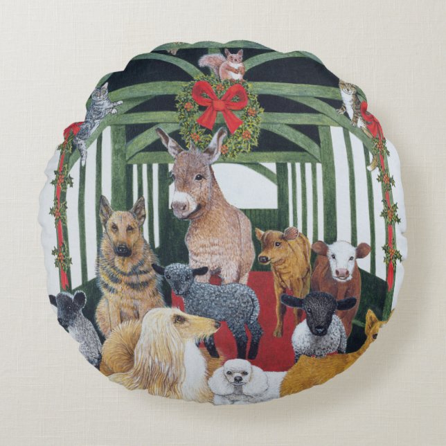 Cojín Redondo Protegido (Anverso)