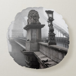 COJÍN REDONDO PUENTE DE CADENA, BUDAPEST