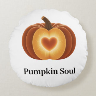 Cojín Redondo Pumpkin Soul – Autumn Decor Pillow